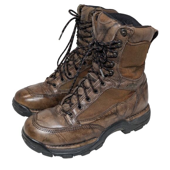Womens sz 7 M Danner Pronghorn GTX Goretex Leather Winter Hunting Work Boots - Picture 1 of 9